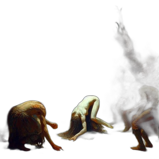animal, creature, concept art, photorealistic transparent PNG cut-out