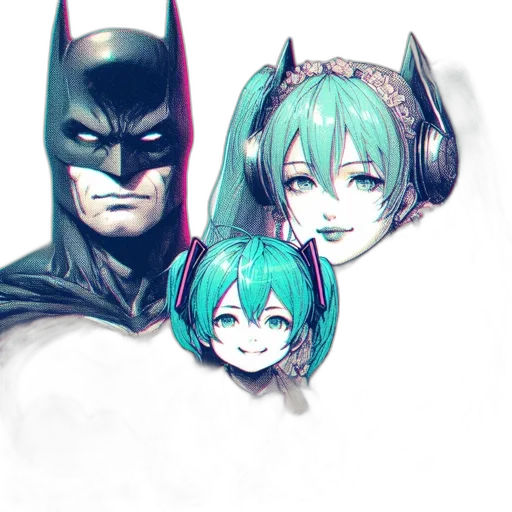 mask, comic book art, concept art, anime transparent PNG cut-out