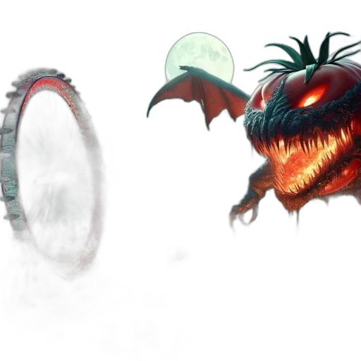 dragon, creature, mask, concept art transparent PNG cut-out