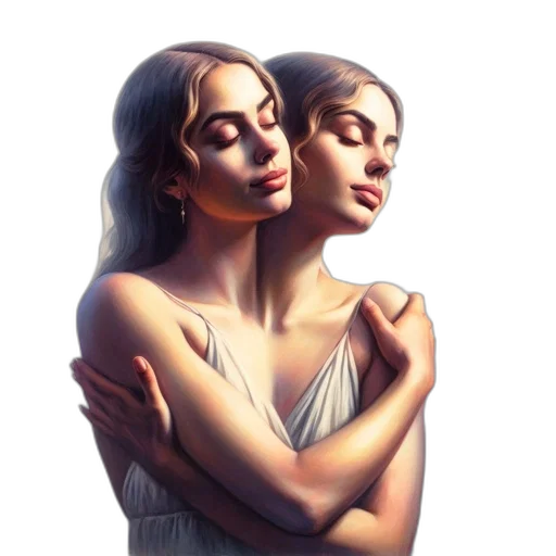 jewelry, face, photorealistic, concept art transparent PNG cut-out