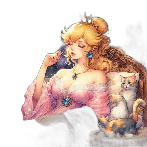 dress, crown, fantasy art, concept art transparent PNG cut-out
