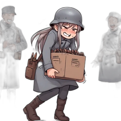 hat, weapon, jacket, staff transparent PNG cut-out