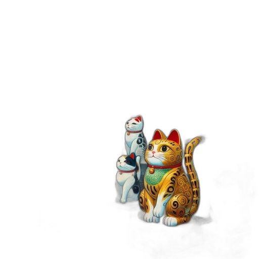 staff, animal, crown, robot transparent PNG cut-out