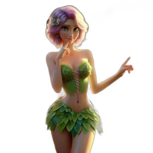 dress, 3d render, concept art, fantasy art transparent PNG cut-out