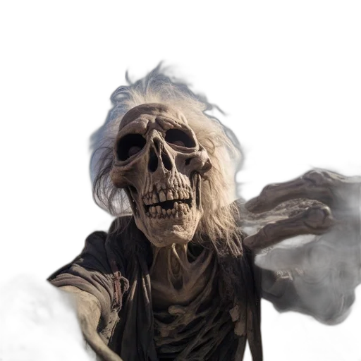 mask, face, staff, creature transparent PNG cut-out
