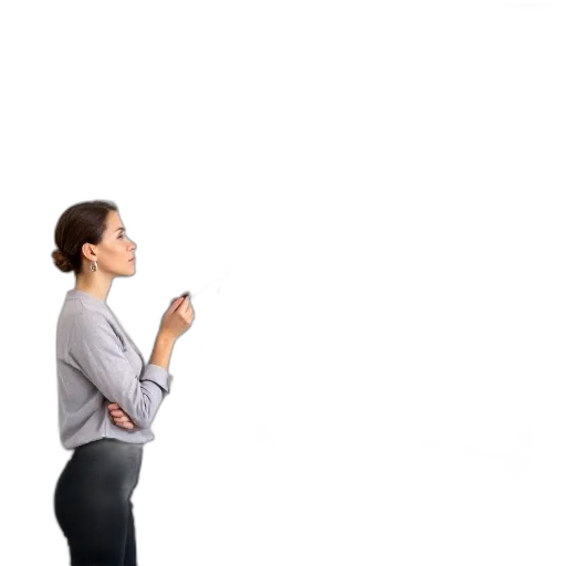 staff, jacket, dress, umbrella transparent PNG cut-out