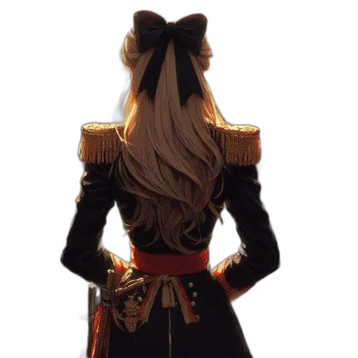 crown, staff, dress, jacket transparent PNG cut-out