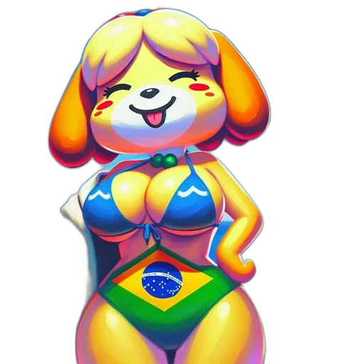 dress, animal, robot, staff transparent PNG cut-out