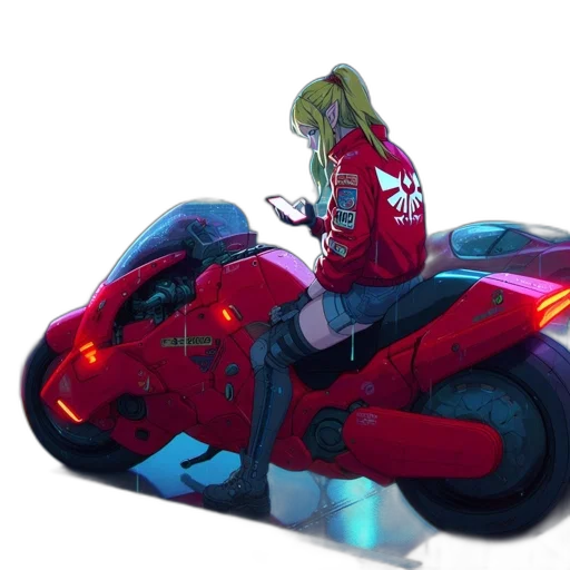weapon, robot, jacket, car transparent PNG cut-out