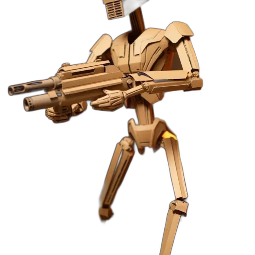 weapon, robot, staff, animal transparent PNG cut-out