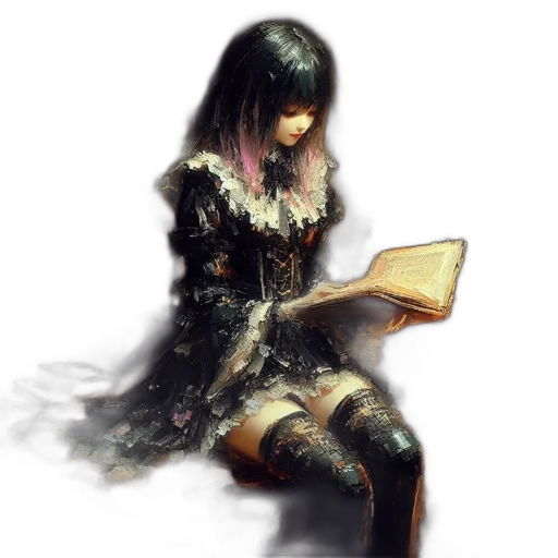 dress, dragon, mask, sword transparent PNG cut-out