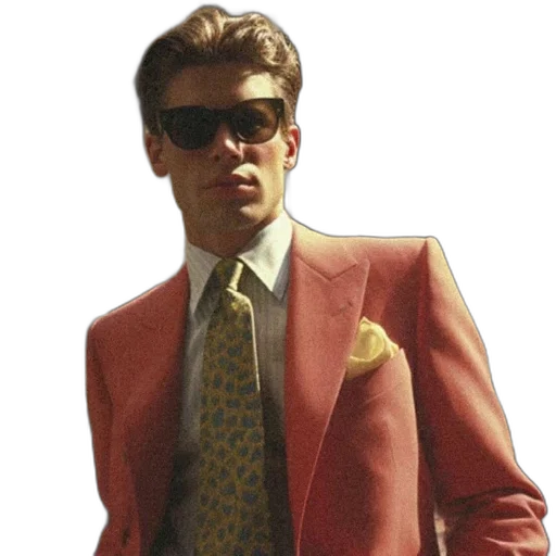 jacket, face, photorealistic, 3d render transparent PNG cut-out