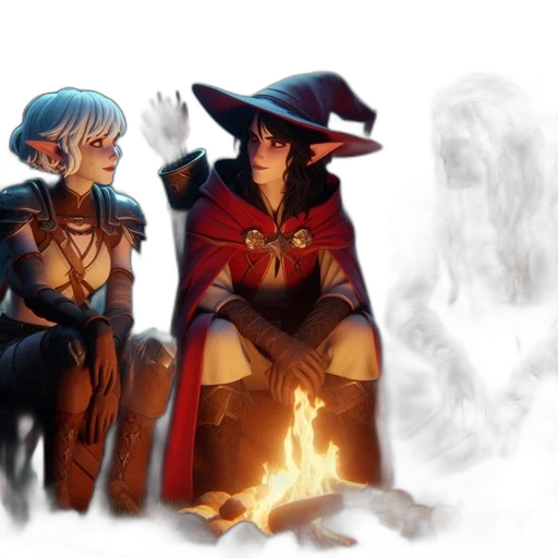fantasy art, concept art, comic book art, pixel art transparent PNG cut-out