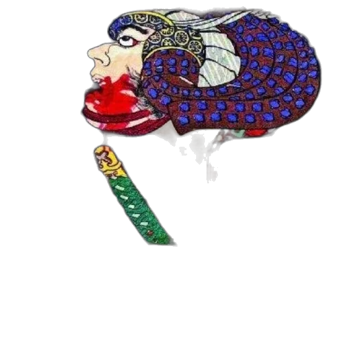 jewelry, umbrella, crown, staff transparent PNG cut-out