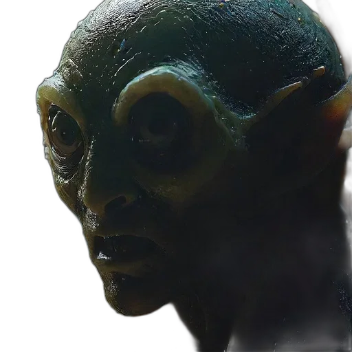 mask, face, creature, staff transparent PNG cut-out