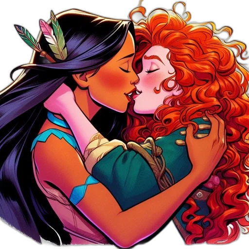 comic book art, concept art, fantasy art, underwater transparent PNG cut-out