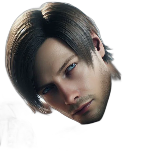 hair, face, mask, creature transparent PNG cut-out