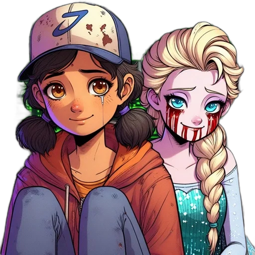 face, mask, creature, weapon transparent PNG cut-out