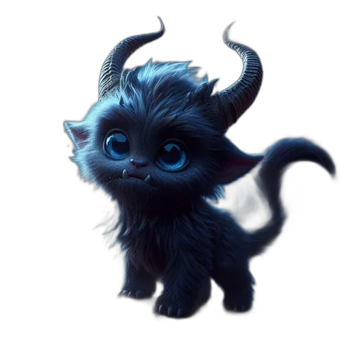 dragon, creature, animal, staff transparent PNG cut-out