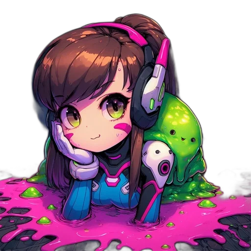 creature, robot, weapon, staff transparent PNG cut-out