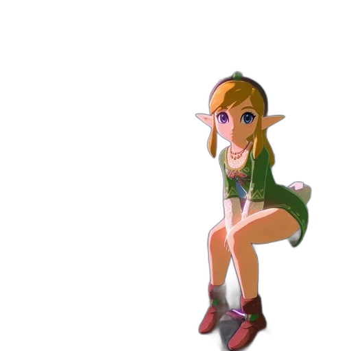 dress, weapon, creature, face transparent PNG cut-out