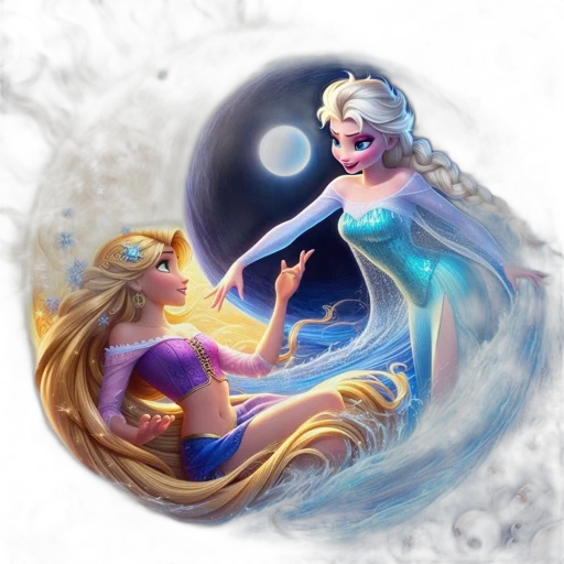fantasy art, concept art, pixel art, comic book art transparent PNG cut-out