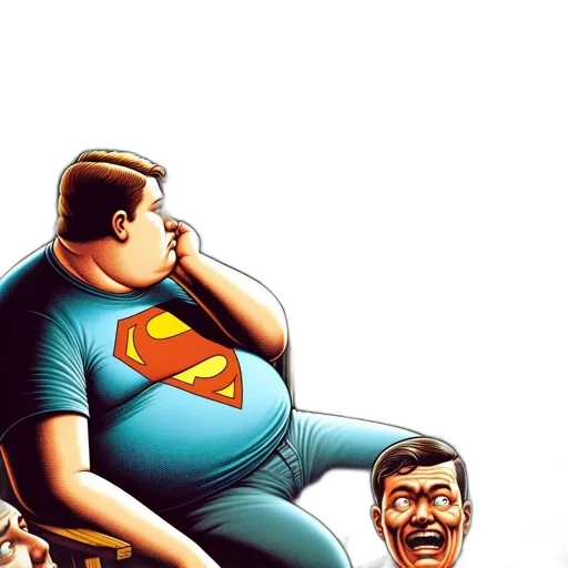 comic book art, concept art, cartoon, comic transparent PNG cut-out
