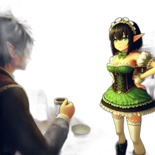 food, dress, staff, weapon transparent PNG cut-out