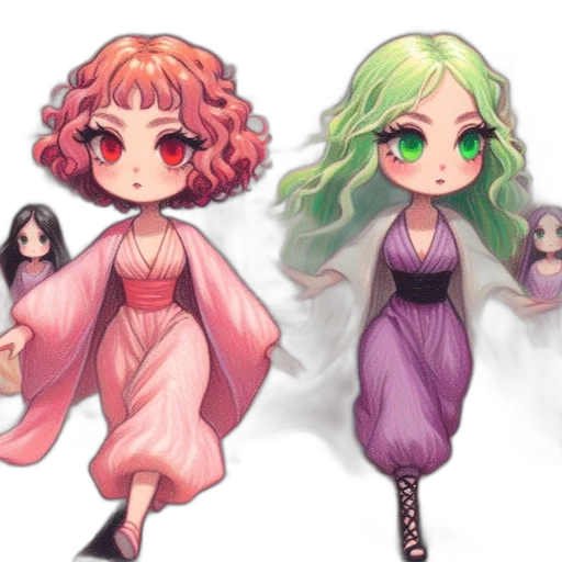 dress, concept art, fantasy art, pixel art transparent PNG cut-out