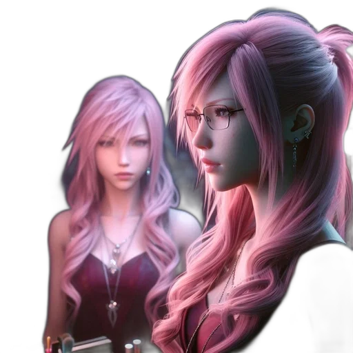 face, concept art, fantasy art, photorealistic transparent PNG cut-out