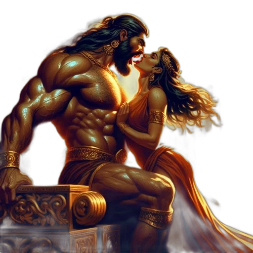 fantasy art, concept art, comic book art, photorealistic transparent PNG cut-out