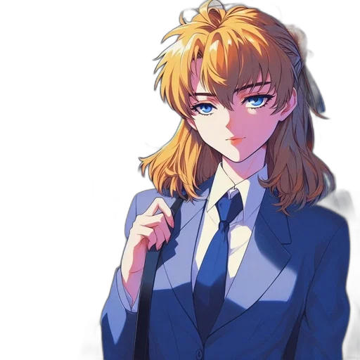 staff, jacket, face, crown transparent PNG cut-out