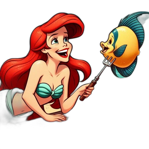 staff, cartoon, concept art, underwater transparent PNG cut-out