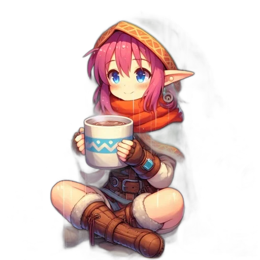 hat, food, staff, robot transparent PNG cut-out