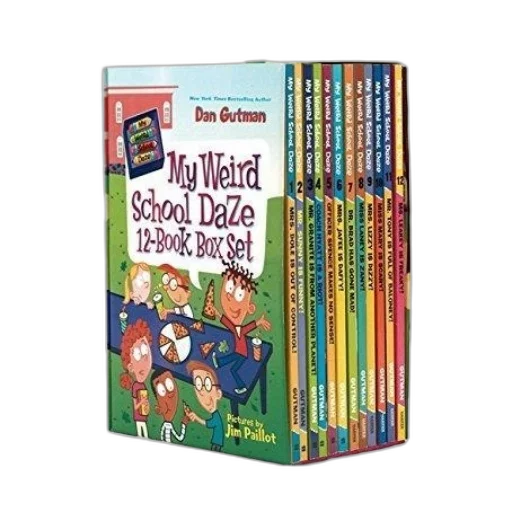 colorful, book, cover, featuring transparent PNG cut-out