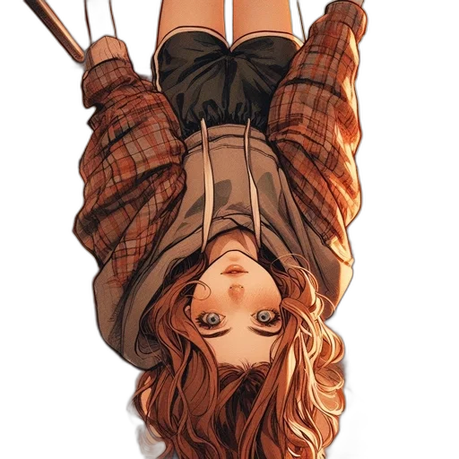 umbrella, hair, jacket, dress transparent PNG cut-out