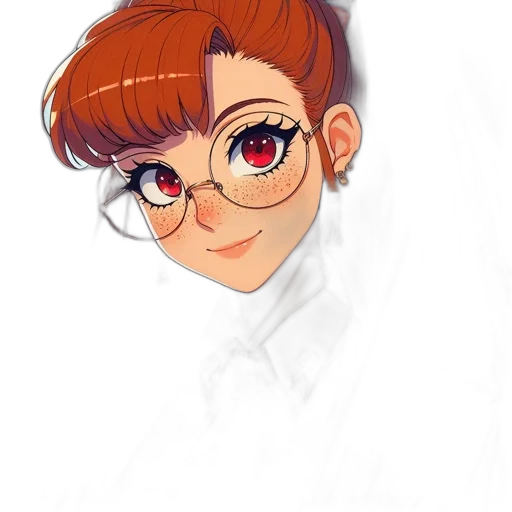 face, staff, jacket, hair transparent PNG cut-out