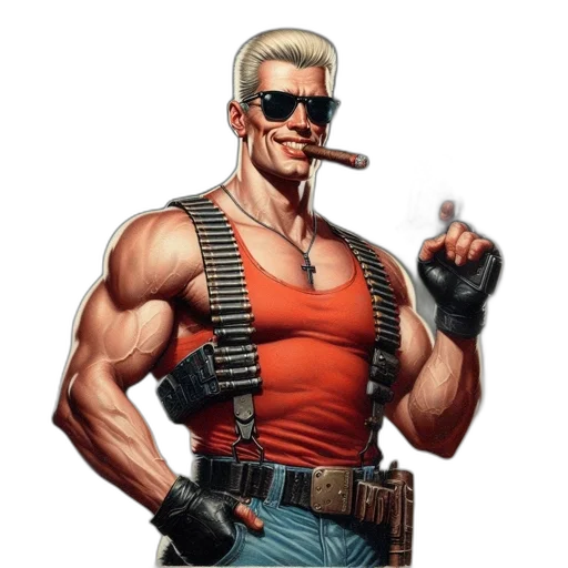 weapon, comic book art, concept art, pixel art transparent PNG cut-out