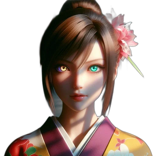 face, staff, jewelry, photorealistic transparent PNG cut-out
