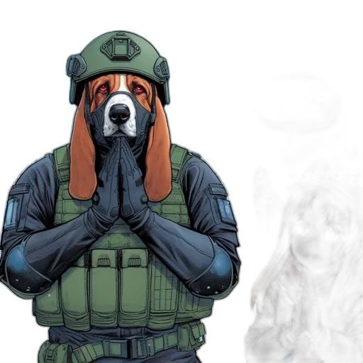 mask, jacket, animal, concept art transparent PNG cut-out