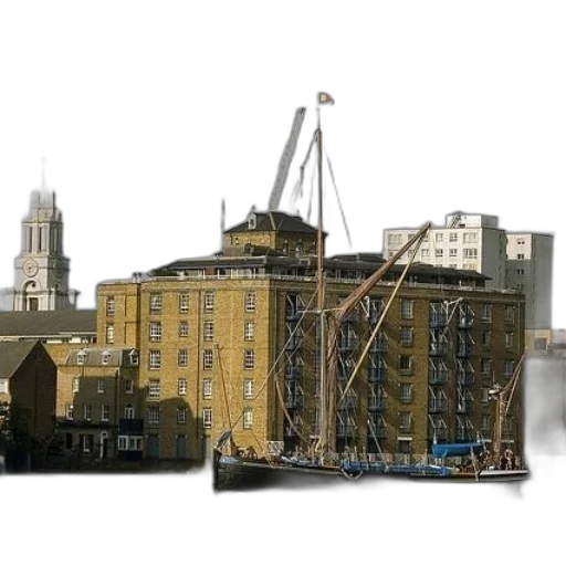building, concept art, photorealistic, 3d render transparent PNG cut-out