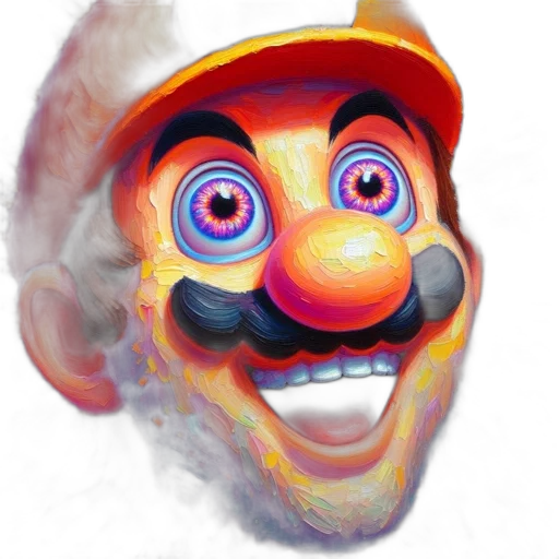 mask, face, staff, 3d render transparent PNG cut-out