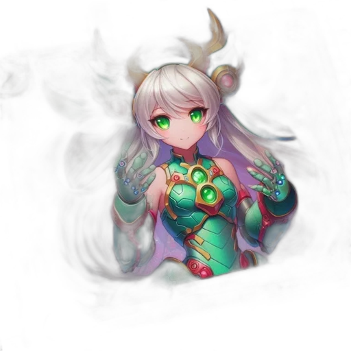 dragon, weapon, staff, robot transparent PNG cut-out