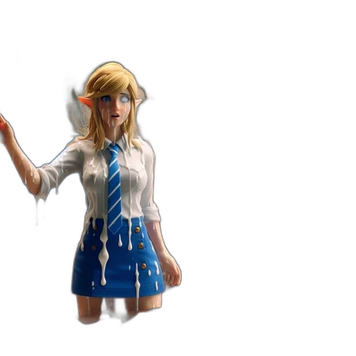 dress, staff, jacket, robot transparent PNG cut-out