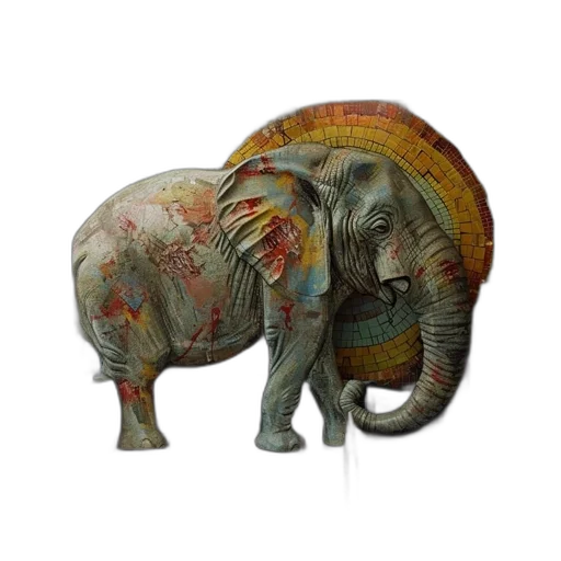 animal, photorealistic, concept art, 3d render transparent PNG cut-out