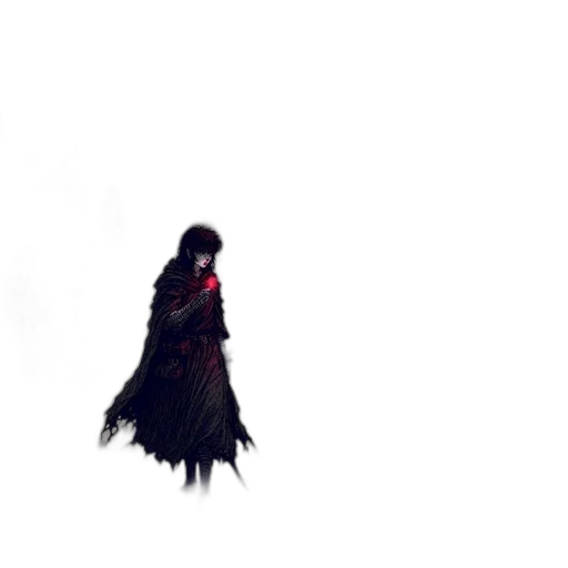 creature, dress, sword, weapon transparent PNG cut-out