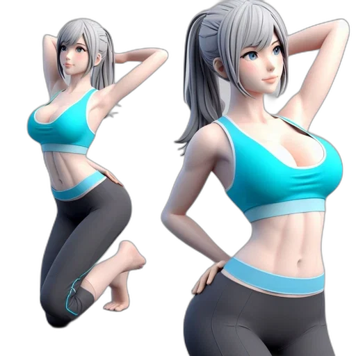 3d render, concept art, photorealistic, fantasy art transparent PNG cut-out