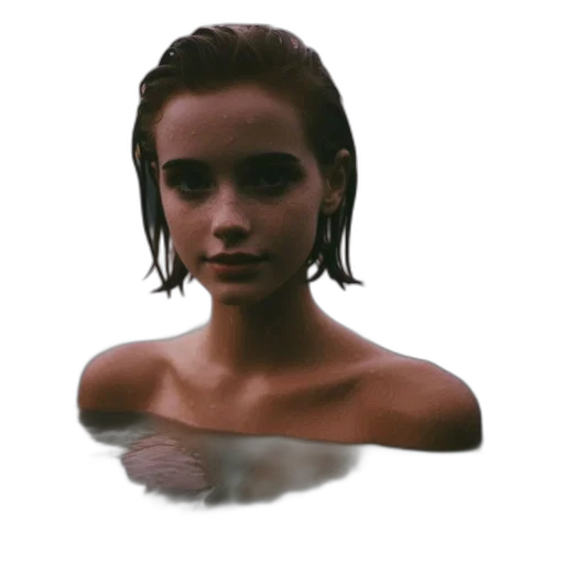 face, hair, mask, creature transparent PNG cut-out