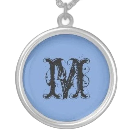 jewelry, blue, silver, necklace transparent PNG cut-out