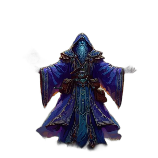 staff, mask, jacket, weapon transparent PNG cut-out
